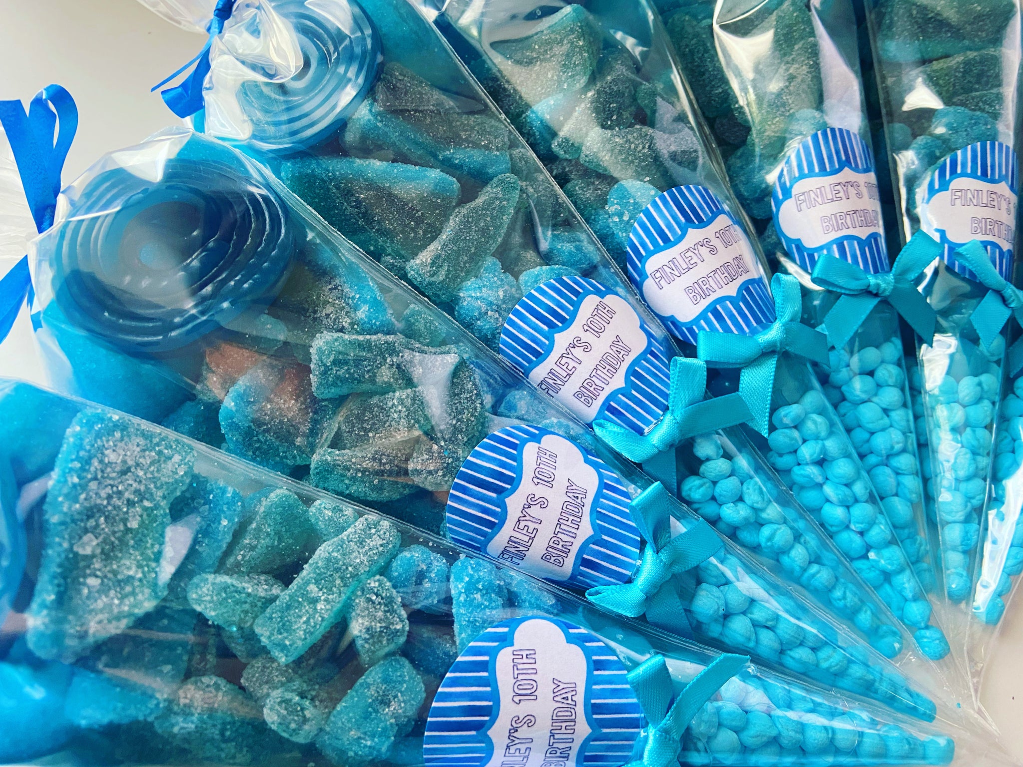 Sweet Cones Blue Raspberry Brilliant Blue Sweet Cone – The Sweet Cone Company
