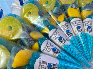 Yellow Blue Sweet Cone