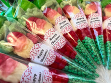 Christmas Sweet Cone - Red, Green & White