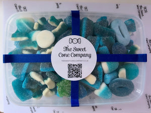1kg Tub Blue Sweets