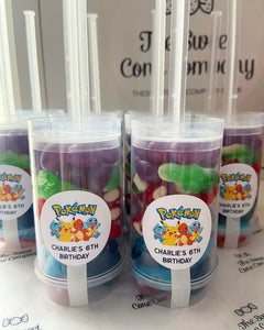 Pokémon Inspired Push Pops