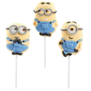 Minion mallow lollipop