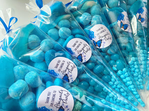 Brilliant Blue Sweet Cone / Party Bag