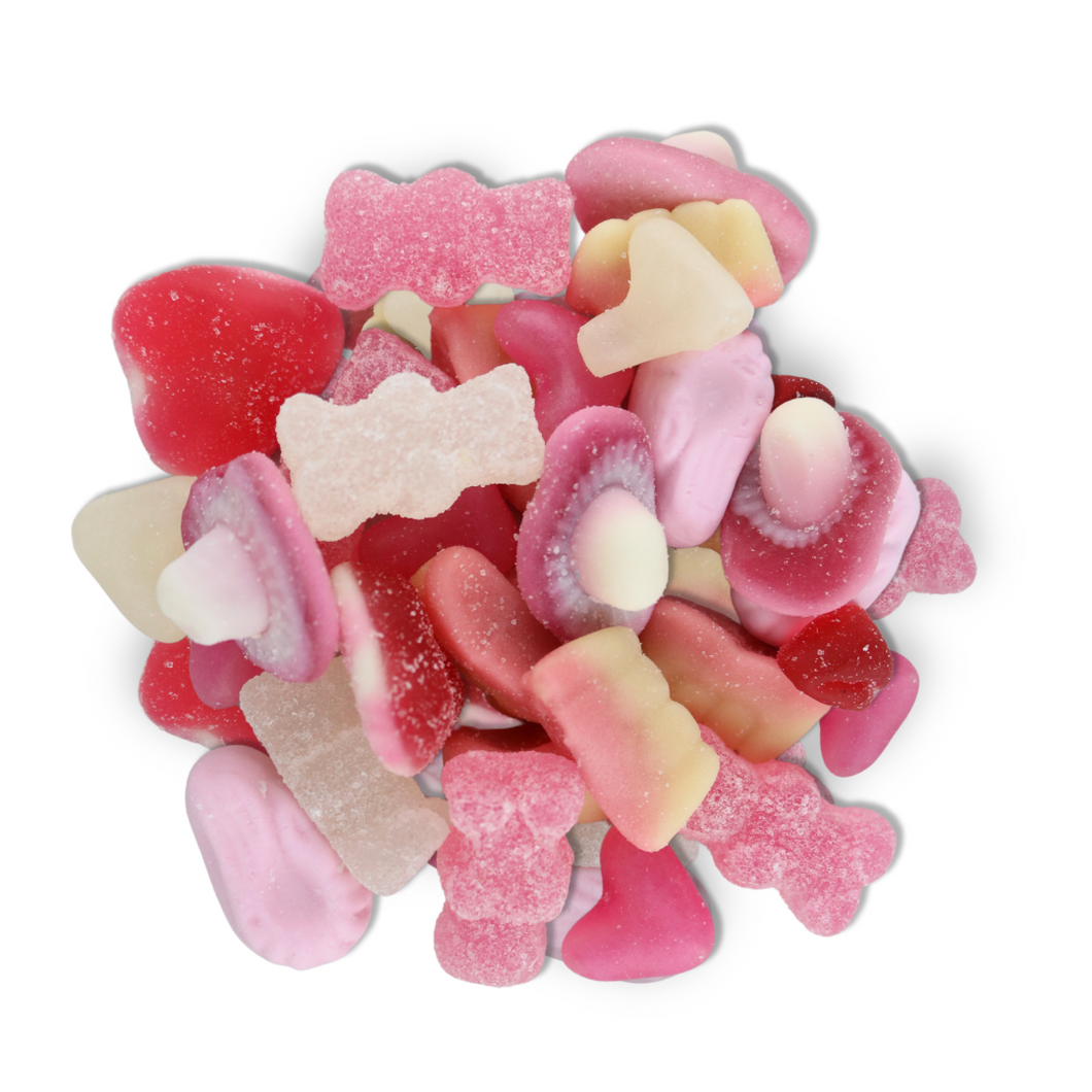 1kg Bulk Mixed Pink Sweets