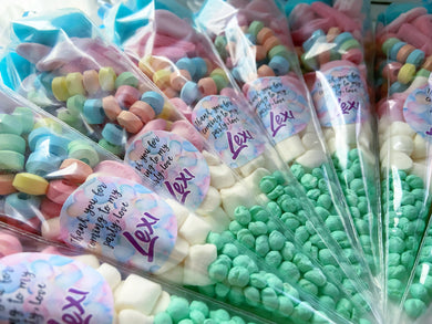 Pretty In Pastel - Sweet Cone / Party Bag