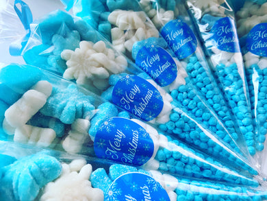 Christmas Snowflakes Sweet Cone