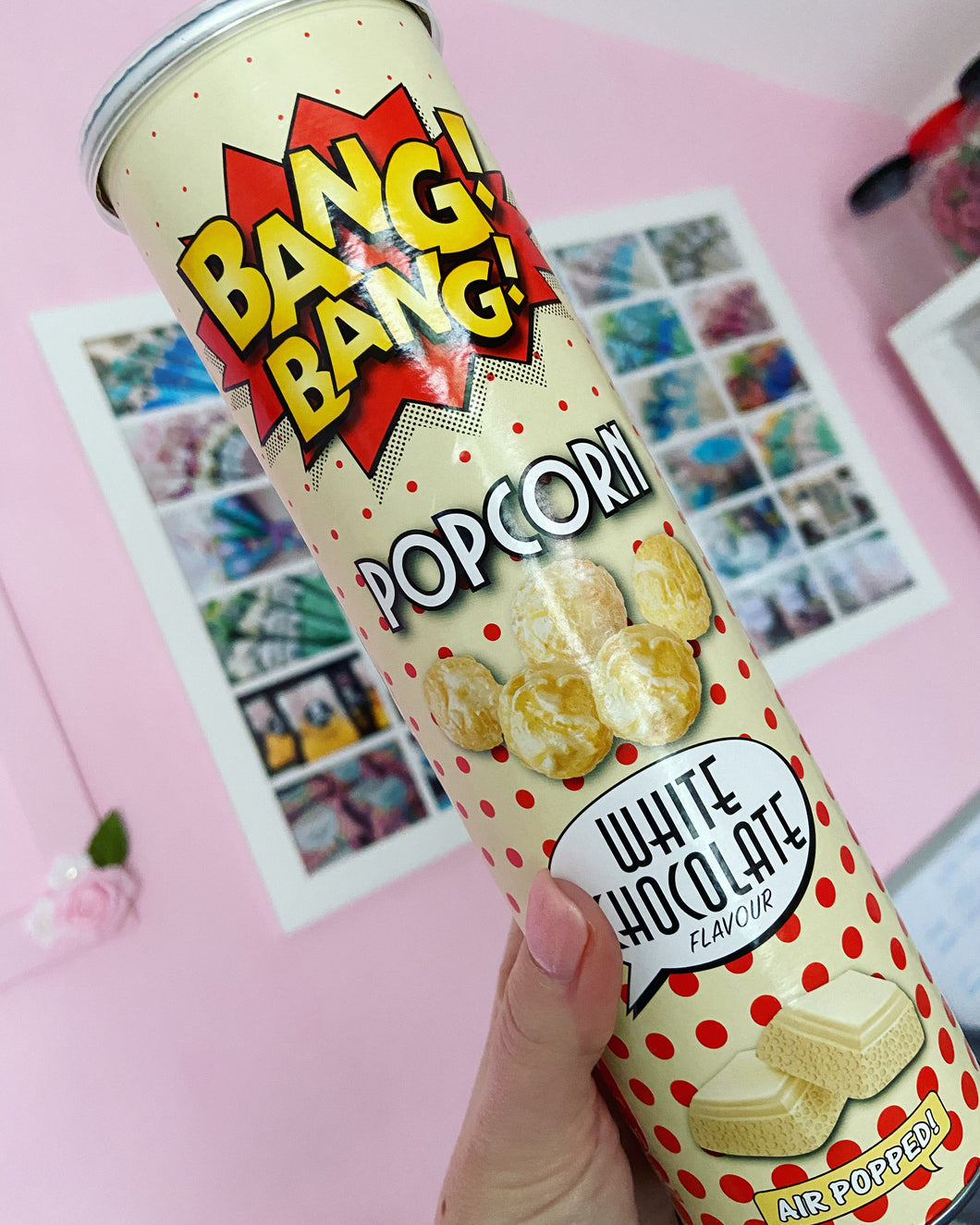 White Chocolate Popcorn- Bang Bang