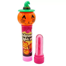 Halloween Light Up Push Pop Lolly - Pumpkin / Cat