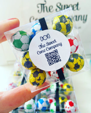 Football Chocolate Boxes  (Vegetarian)