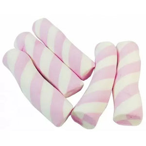 Pink & White Marshmallow Poles - DAIRY & GLUTEN FREE