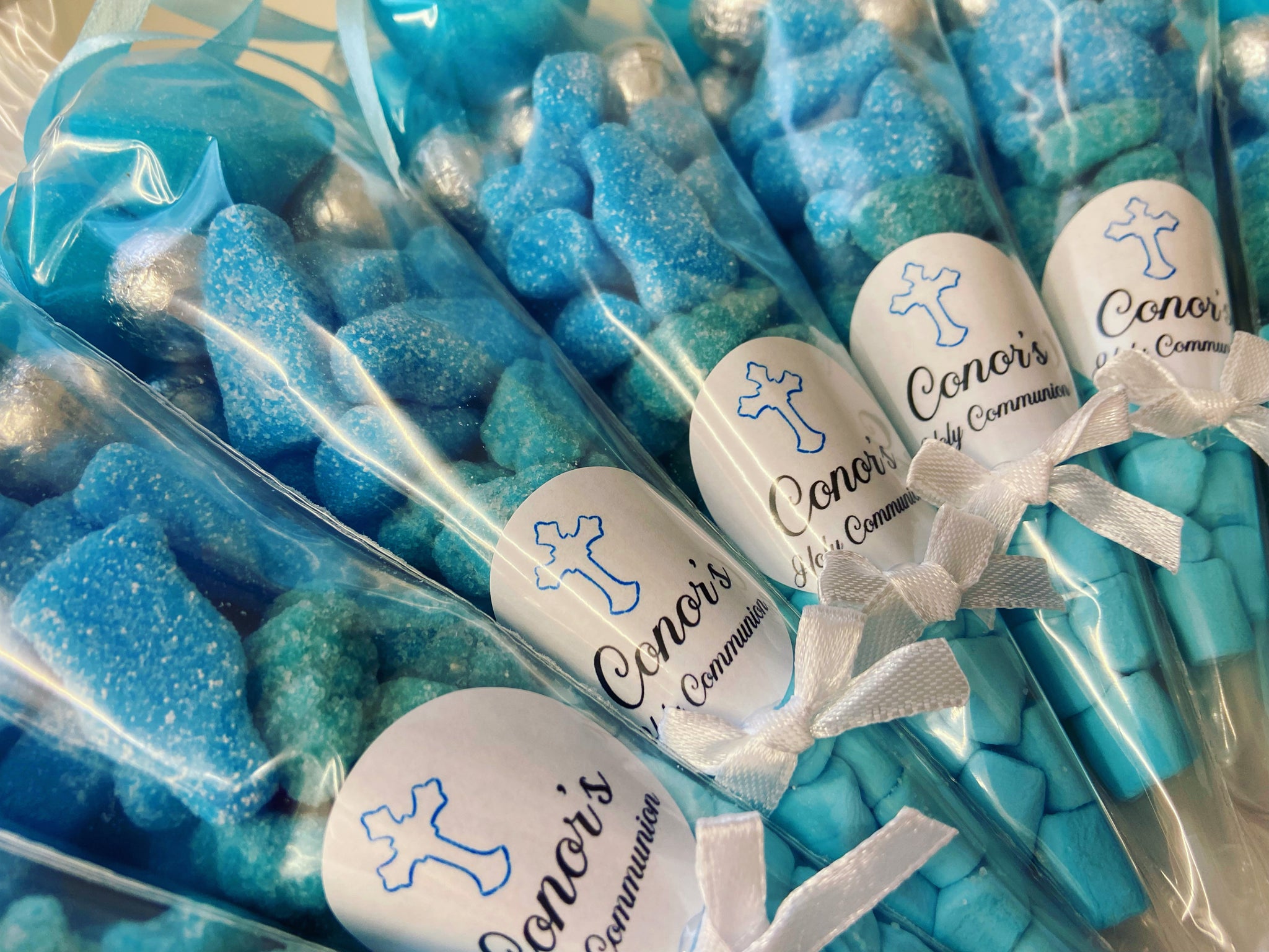 Communion Sweets Holy Communion Sweet Cones / Party Favours β The Sweet Cone Company
