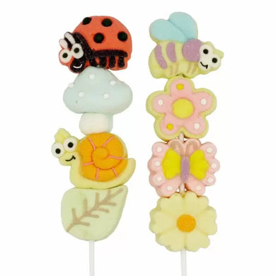Springtime Mallow Kebab - Insect, Flowers & Woodland Theme