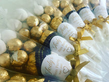 Luxury Ferrero Rocher Gold Sweet Cone