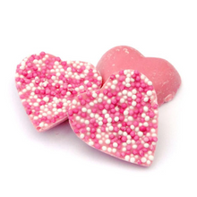 Pink Chocolate Heart Sweet Jar - 200ml