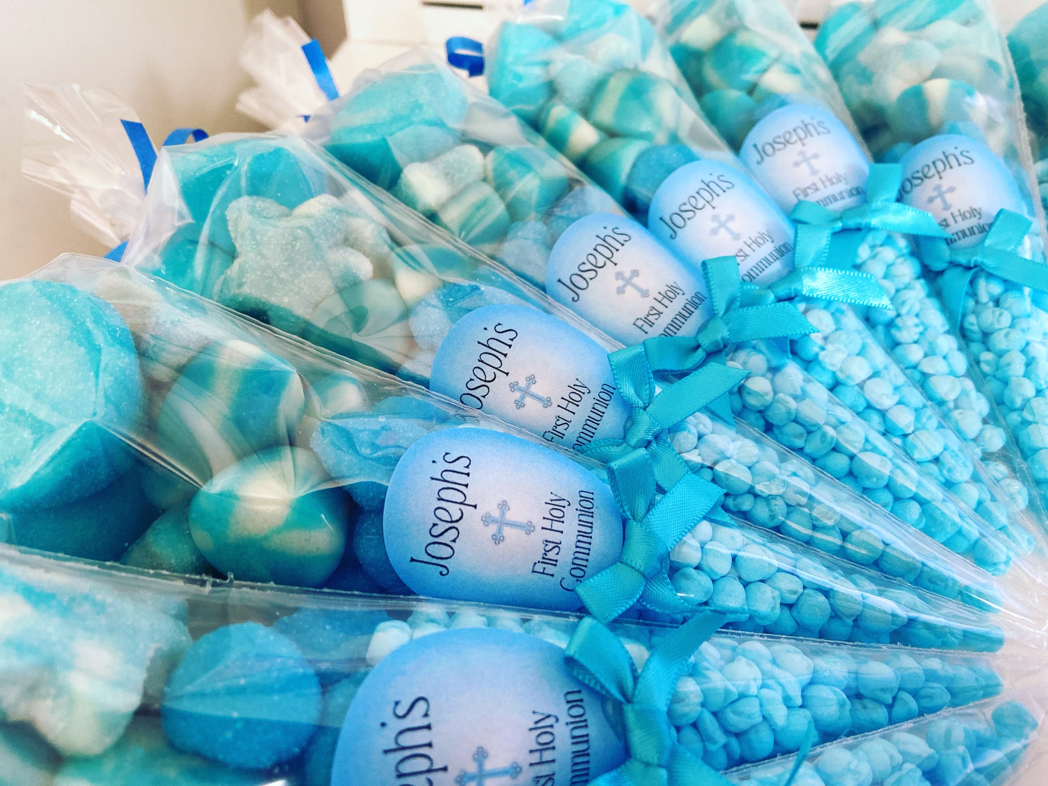Communion Sweets Holy Communion Sweet Cones / Party Favours β The Sweet Cone Company