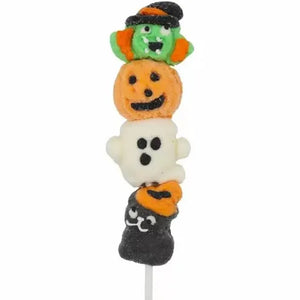 Halloween Sweet Marshmallow Skewer - Witch, Pumpkin, Ghost and Black Cat